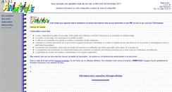 Desktop Screenshot of animatique.be